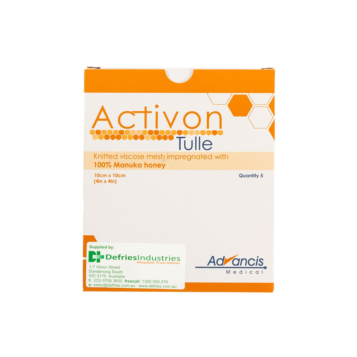 Activon Tulle 10cm x 10cm