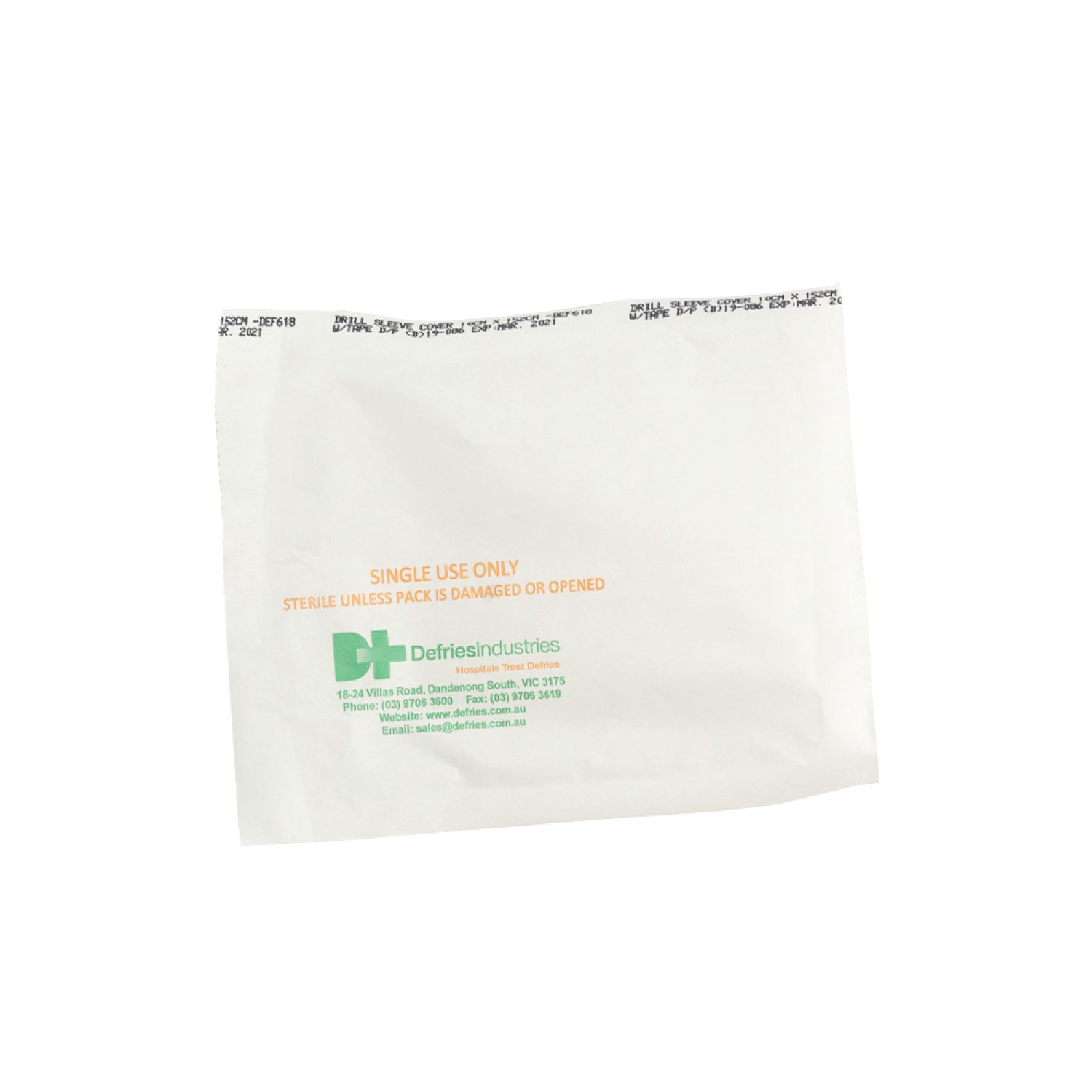 Drill Sleeve Cover DEF618
