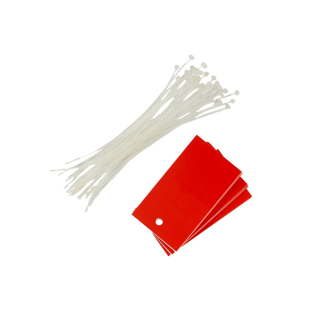 PT013/RED Poly Tag Red
