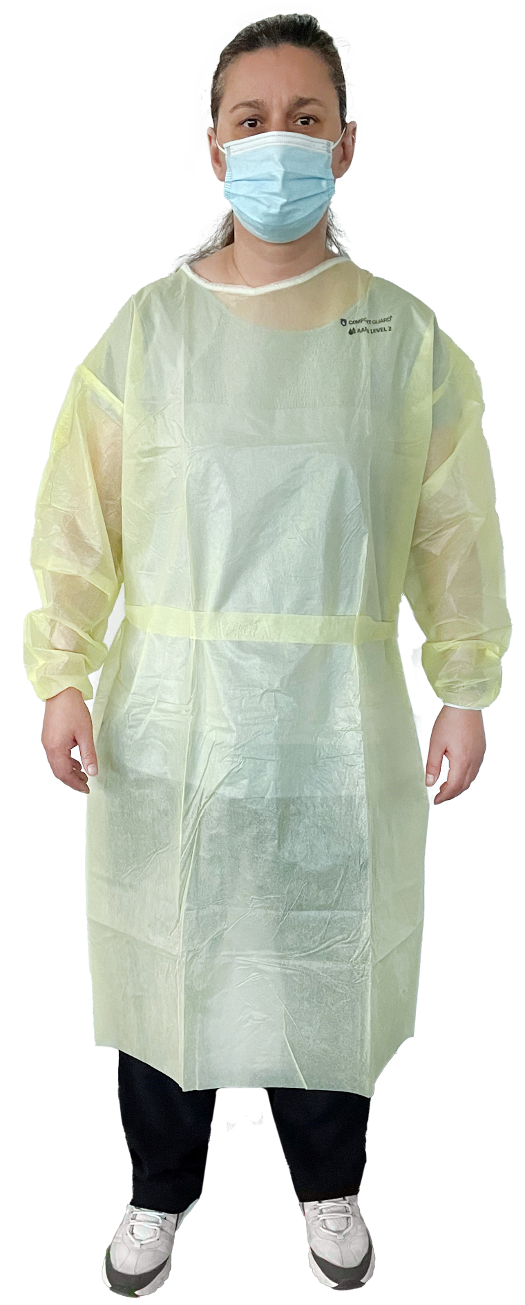60 3107 GRI Isolation Gown Yellow