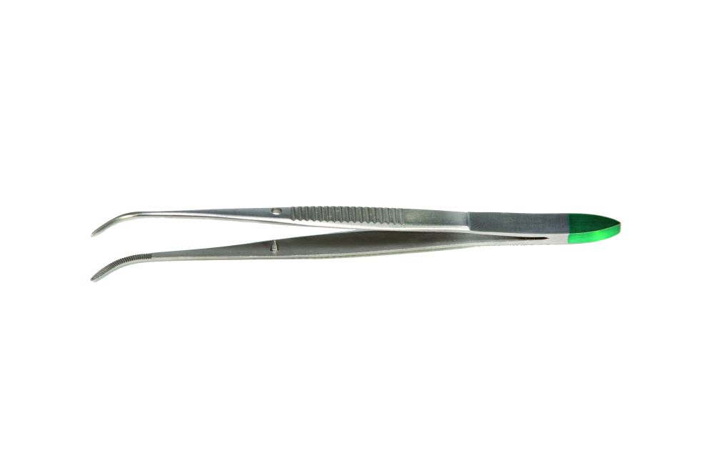 36 DEF3205 Forcep Iris Fine Curved 10cm CMYK