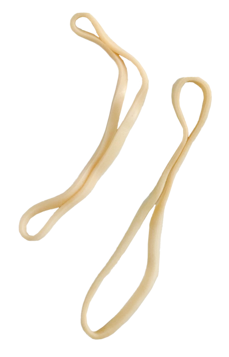 Latex Free Bands no Packaging