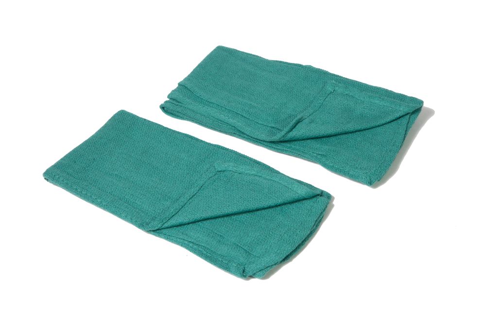 DEF2619 Green Huck Towels