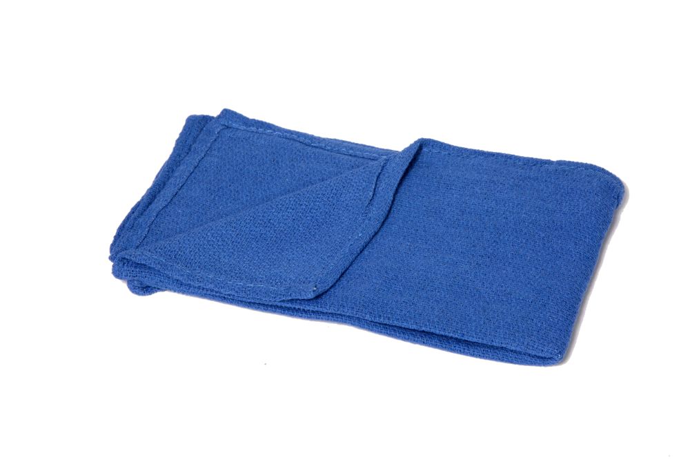 DEF1300 Huck Towel Blue 40cm x 68cm