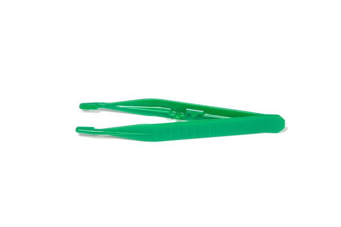 DEF686 Forcep Plastic Green